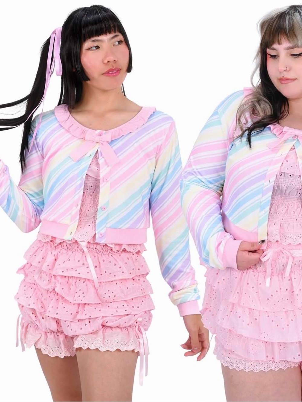 DO NOT BUY… ISO My Violet Candy Stripe cardigan is xs or small